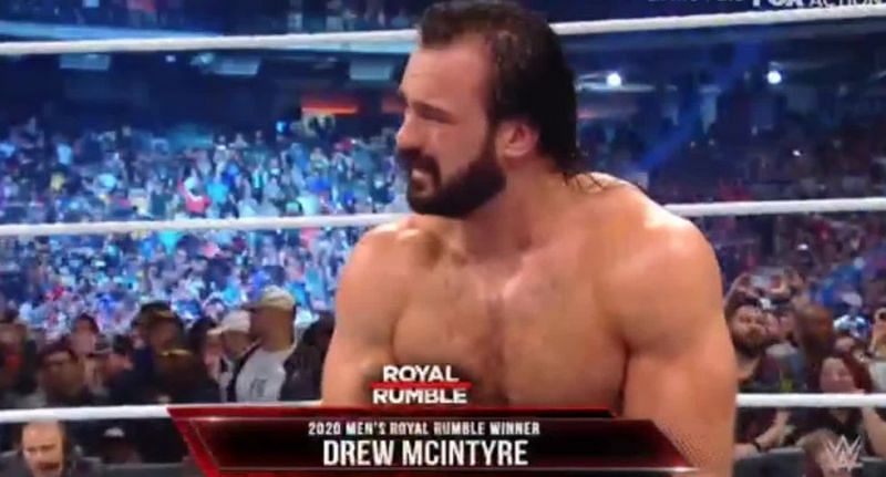 Drew McIntyre winning the Royal Rumble was just icing on the cake.