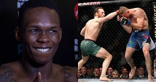 Israel Adesanya's epic reaction to Conor McGregor's UFC 246 win