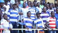 AFC Leopards fans celebrating at a recent game