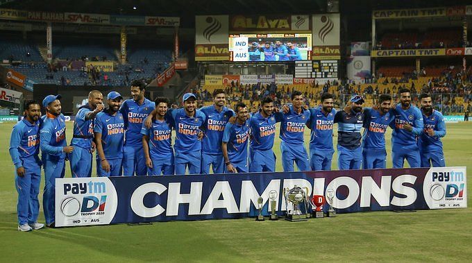 Indian team registered a convincing win against Australia