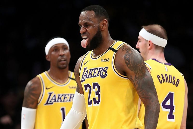 LeBron James and the Los Angeles Lakers currently top the Western Conference standings