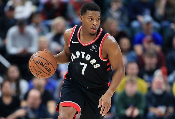 Kyle Lowry and the Toronto Raptors travel to Brooklyn to face the Nets