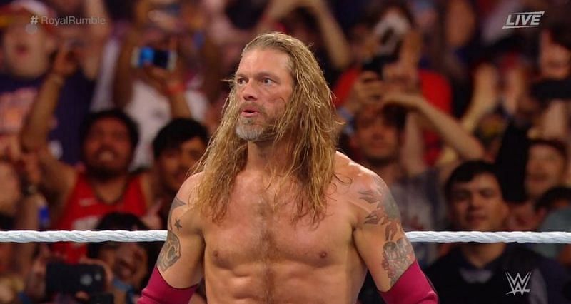 Edge made a triumphant return to the ring.