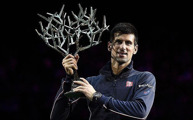 Djokovic lifts the 2014 Paris-Bercy title
