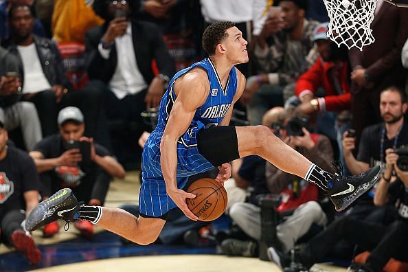 Aaron Gordon&#039;s last appearance at the Dunk Contest came in 2017
