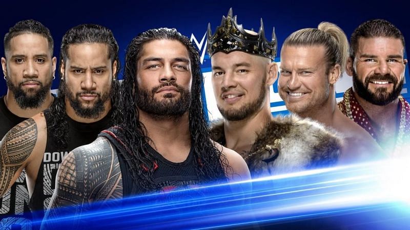 The six-man match could set the tone for a great evening and Royal Rumble