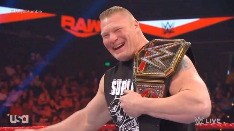 R-Truth made Brock Lesnar laugh during a hilarious segment!
