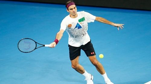 Federer is well in contention to lift his seventh Australian Open title.