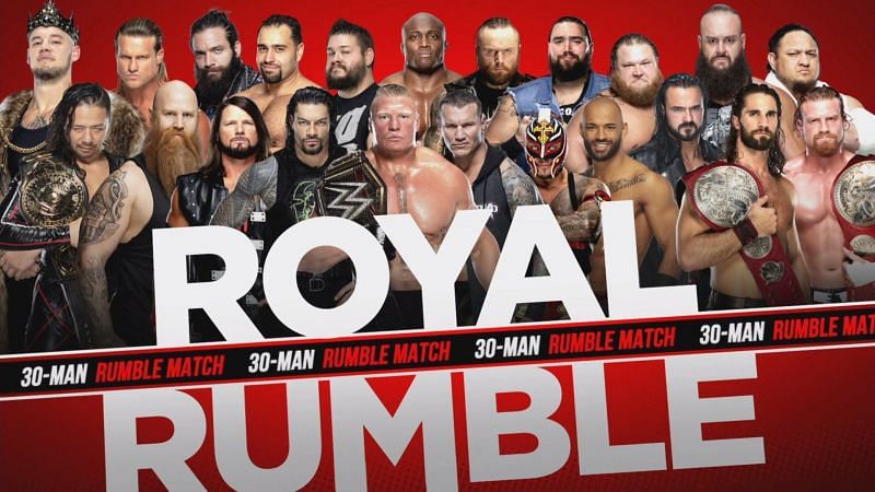 How the men&#039;s Royal Rumble match looks right now