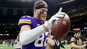 Rudolph slays Saints as Vikings march on in NFL playoffs