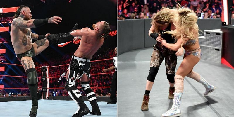 There were some interesting botches last night on RAW
