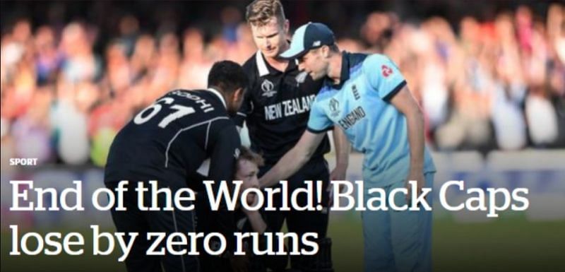 New Zealnd lost to the rules, not to England