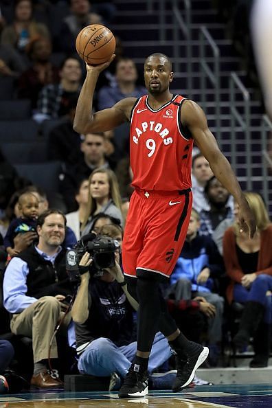 Serge Ibaka made two clutch free throws in their OT win against the Hornets