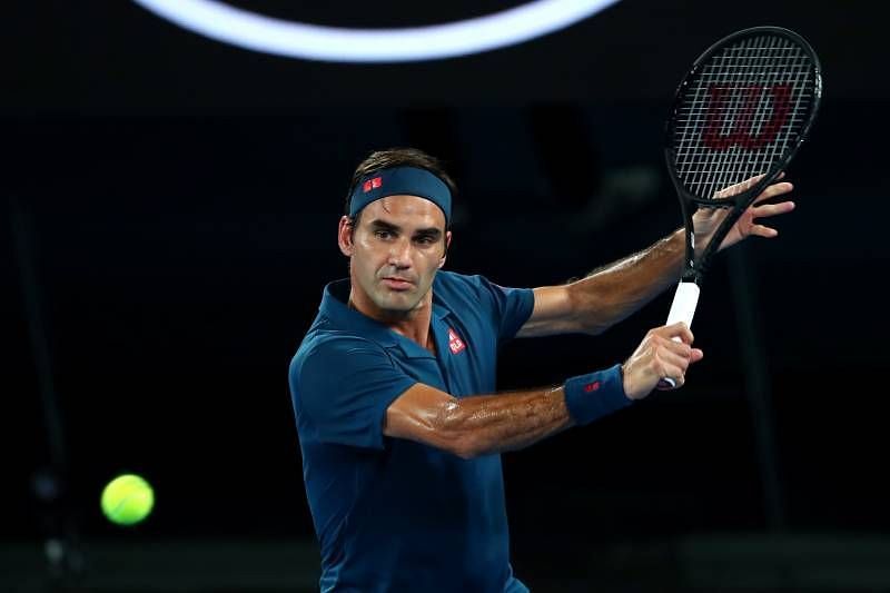 Federer at the 2019 Australian Open