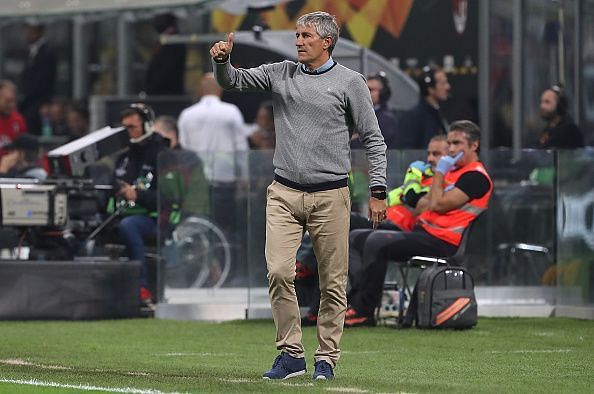 Quique Setien has been appointed Barcelona&#039;s new manager.