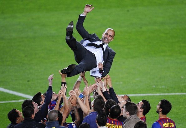 Pep Guardiola succeeded at Barcelona as a player and a manager