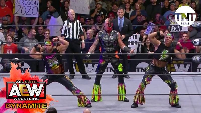 It's time for the superkick party (Pic Source: AEW)