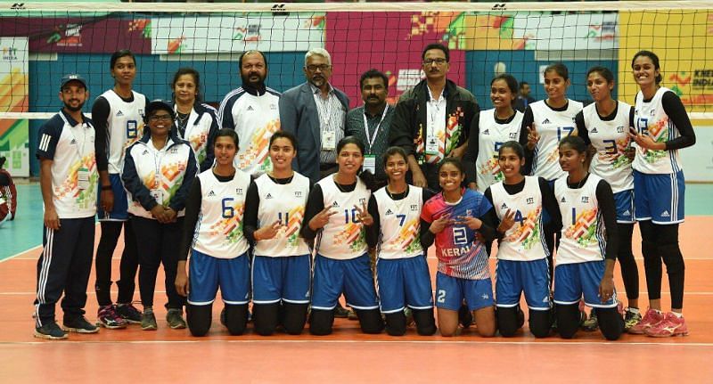 Kerala won the gold medal in U-21 women&#039;s volleyball tournament