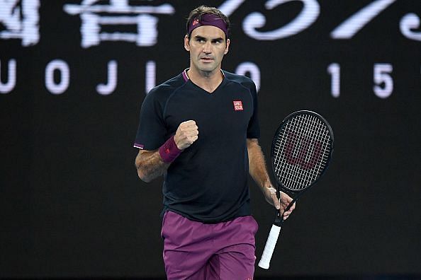 Roger Federer is looking sharp and determined this year