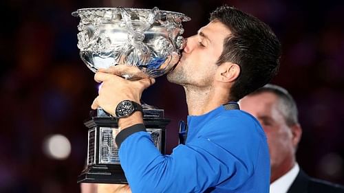 Djokovic hoists aloft a record 7th Australian Open title in 2019