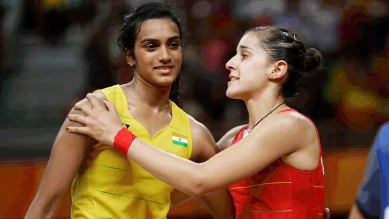 Sindhu and Marin played out a thrilling encounter