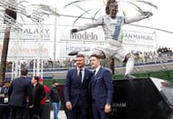 Los Angeles Galaxy Unveil David Beckham Statue