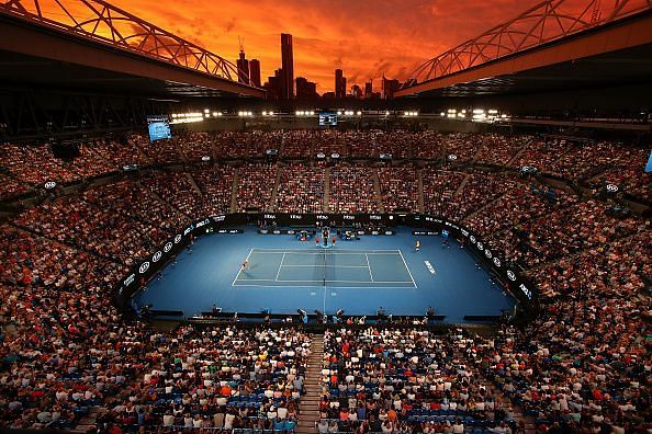 The Australian Open begins from 20th January