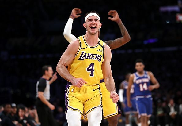 Alex Caruso has performed some of the most impressive dunks of the season so far