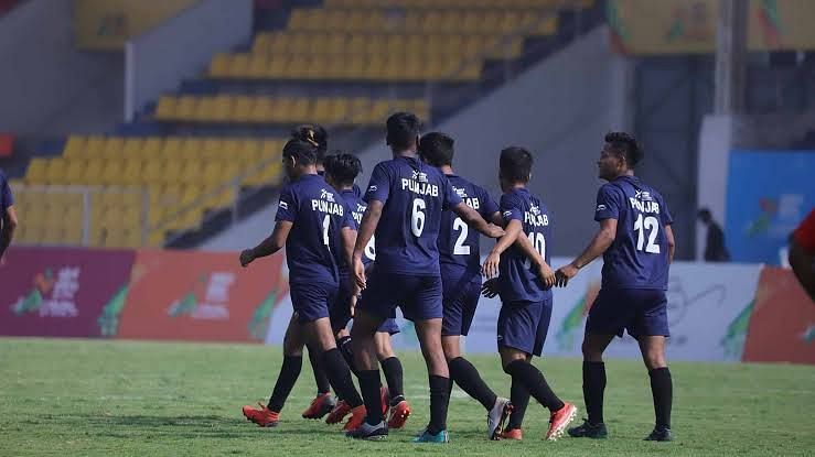 The football competition&#039;s group stage is underway currently in the Khelo India Youth Games 2020