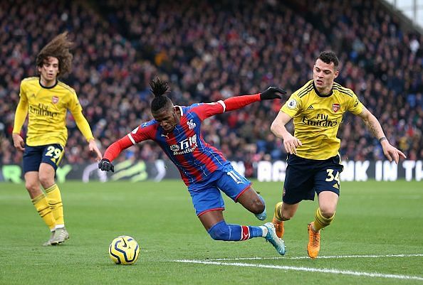 Crystal Palace produced a gritty second-half performance