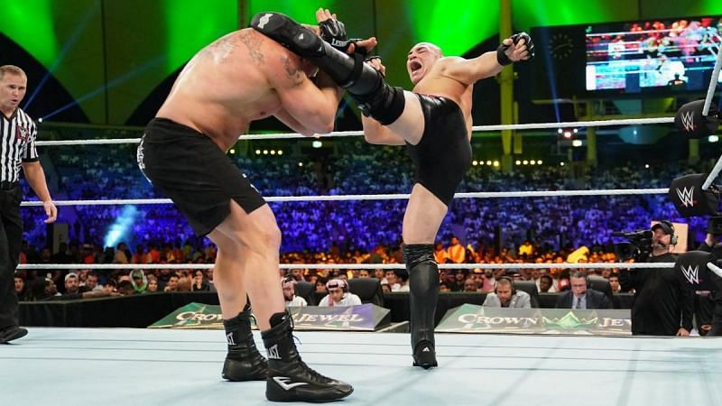 Brock Lesnar vs. Cain Velasquez at Crown Jewel