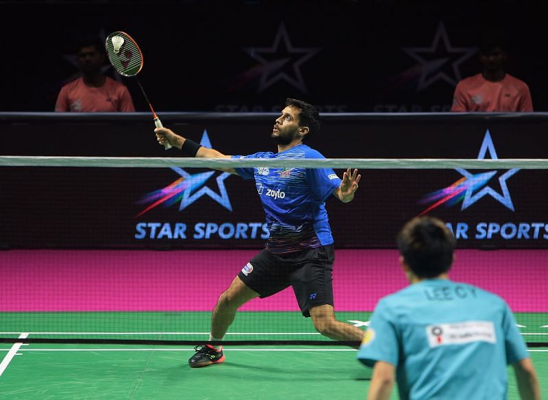 Parupalli Kashyap in action