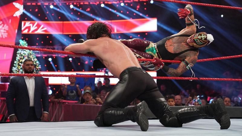 Rey Mysterio has some unfinished business with Seth Rollins and AOP