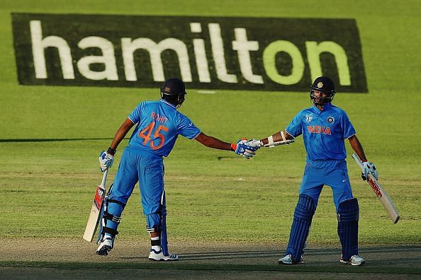 Rohit Sharma and Shikhar Dhawan