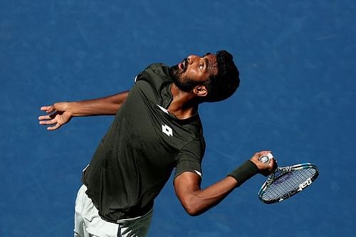 Prajnesh Gunneswaran fought hard to overcome Yannick Hanfmann