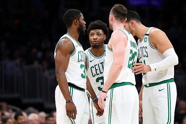 The Celtics have lost three consecutive games