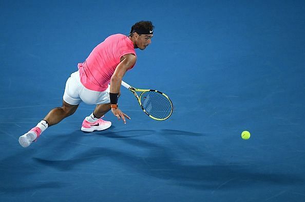 Rafael Nadal has a 4-3 record against the Australian.