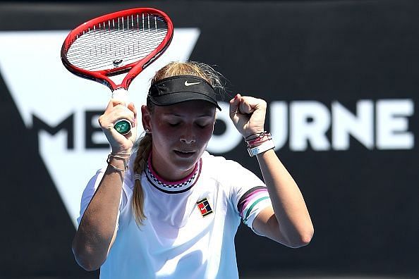 Donna Vekic has a style of play that mimics Sharapova&#039;s very closely