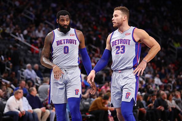 Andre Drummond and Blake Griffin have both been linked with a trade away from the Detroit Pistons