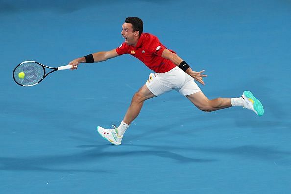 Roberto Bautista Agut can wreak havoc with his forehand