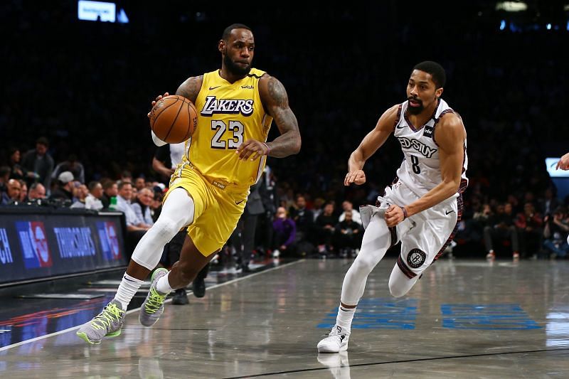 Los Angeles Lakers won their match against the Nets
