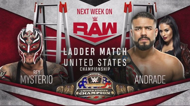 Ladder match for WWE United States Championship announced for next week ...