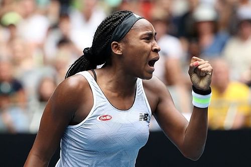 Coco Gauff after her second round victory