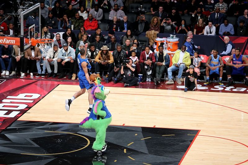 nba all star dunk contest time