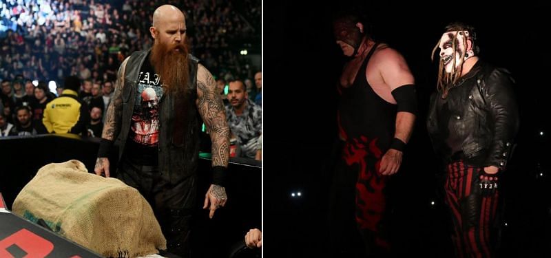 What could be inside Erick Rowan&#039;s cage?