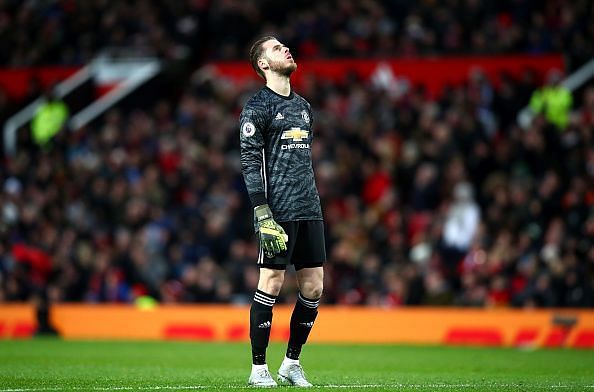 The Manchester United keeper has not been performing at his best since the last two seasons