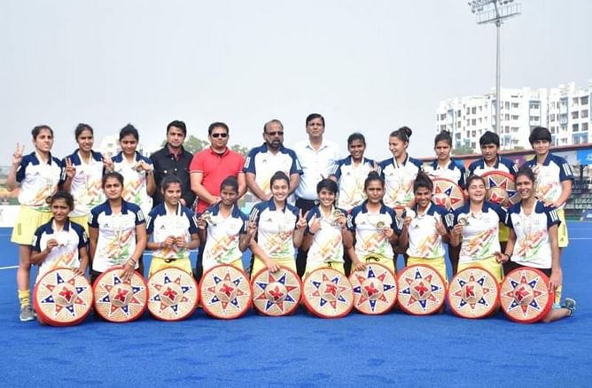 Uttar Pradesh and Haryana win golds in U21 Hockey competitions