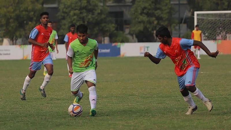 The football action in the Khelo India Youth Games 2020 continues in Guwahati, Assam