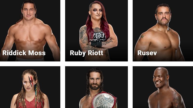 Riddick Moss joins Ruby Riott and Rusev on RAW