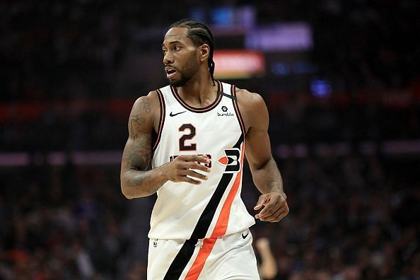 Kawhi recently dropped 43 in three quarters against the Cavs.
